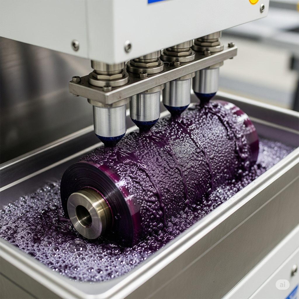 limpeza de tinta seca no anilox